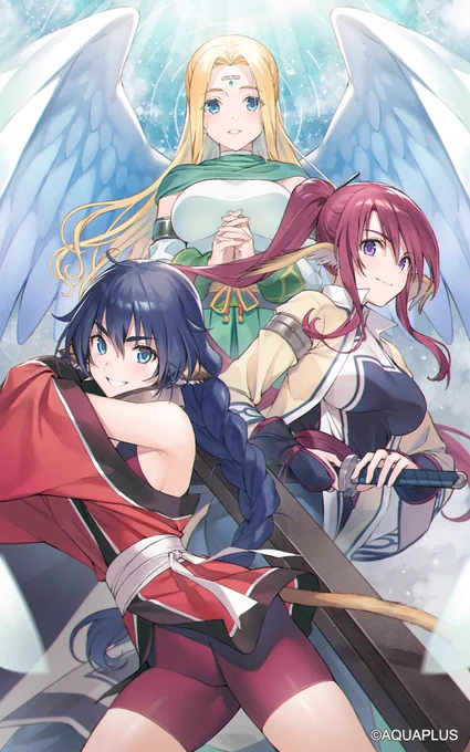 『うたわれるもの ロストフラグ』にて本日実装されました灯幻鏡「絢爛戦乙女」描かせていただきました。よろしくお願いします! #うたわれ #ロスフラ 
