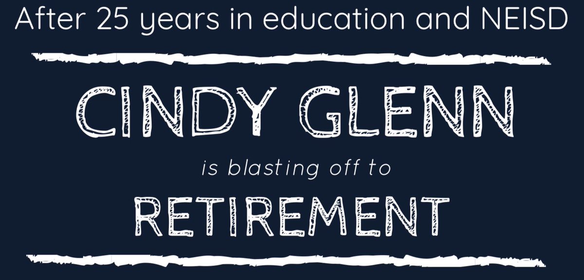 Today was my last day <a href="/NEISD/">North East ISD</a>. After 18 yrs teaching &amp; 7 as an instructional tech specialist, I decided to retire. 25 yrs flew by &amp; 95% of the time I loved it! Hope to work part time. ❤️video-conferencing ❤️science ❤️tech integration. Suggestions? Time to explore! #NEISDitech