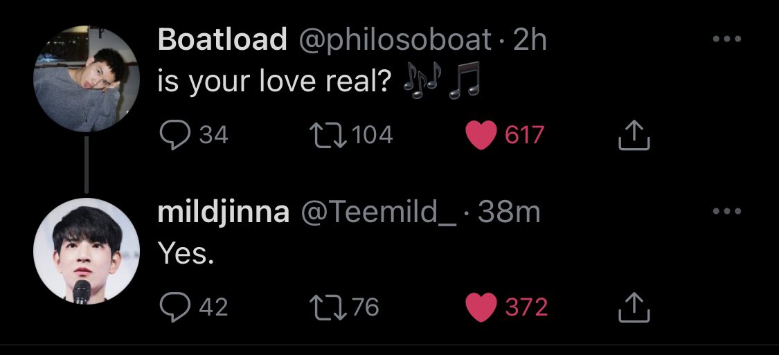 boatnapatph's tweet photo. Are there still #BoatMild shippers here? 🤣🎉 https://t.co/2TvMsnCznh