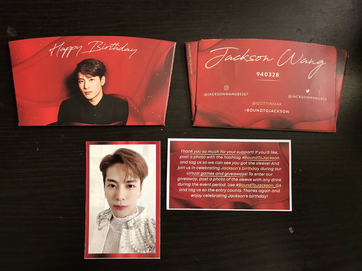 foreverrm_pinz's tweet photo. AHH I RECEIVED MY SLEEVE TYSM @GOT7inOAK
(I have a Snapple apple and it’s half way full🥺)
#BoundToJackson #BoundToJackson_GA https://t.co/DbGzIdEXVR