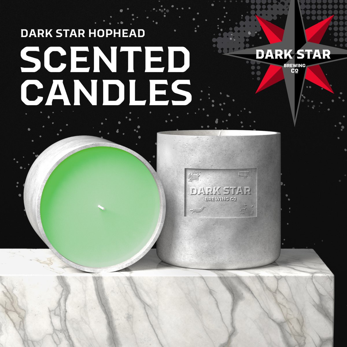 This April, nothing fools a bad smell more than the fresh aroma of Hophead. Introducing Dark Star Beer Scented Candles. 🕯🍻

#drinkresponsibly #darkstarbrewery #outofthisworldcandles