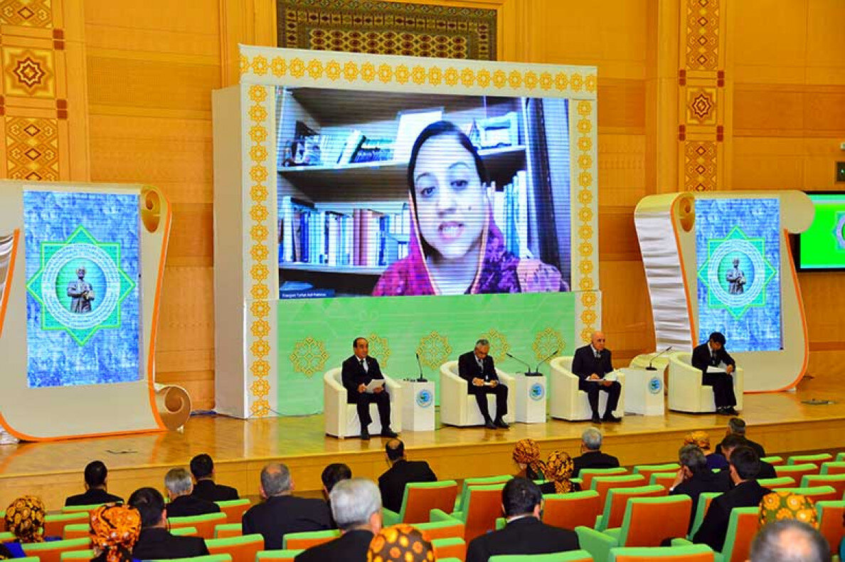 turkmenportal's tweet photo. В Ашхабаде прошла международная конференция, посвящённая Байрам хану Туркмену
https://t.co/s7BCfemcUc https://t.co/cZRWyhiPL8