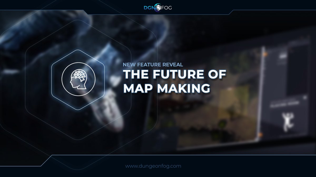 DungeonFog's tweet photo. This will change map making forever.

It is time to break the limits -
Check our newest feature: aiMAP!

https://t.co/qtWUBzf8ZO

#rpg #map #technology https://t.co/MLfq1xwBZd