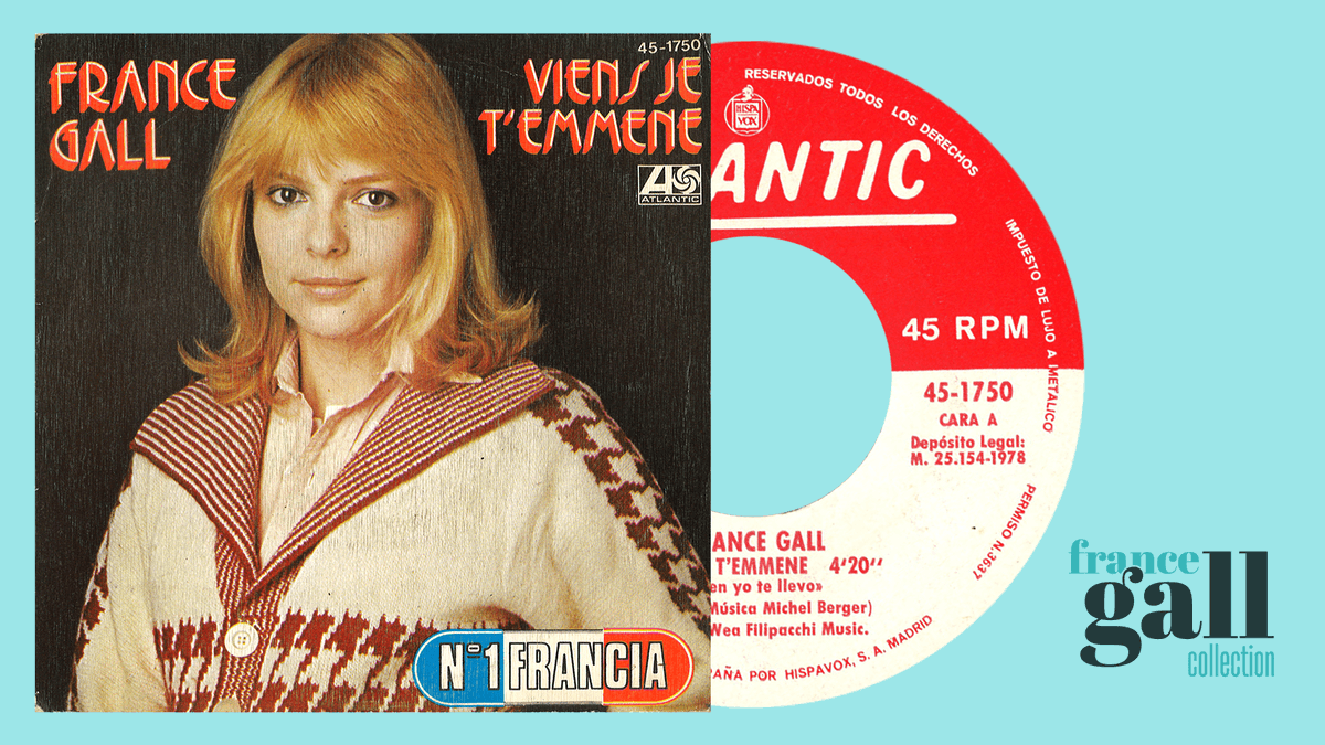 FranceGallColl's tweet photo. 45 TOURS 🇪🇸 #espagne 📀 #francegall / Ce 45 tours Espagnol de 1978 contient le titre #ViensJeTemmene édité en mars 1978. Ce 45t arbore une photo différente de la version française, probablement de #TonyKent.
Merci Romain 😊  #45tours #45t
👇👇👇👇
https://t.co/Koyw6vpoZL https://t.co/mfo9pr61AI