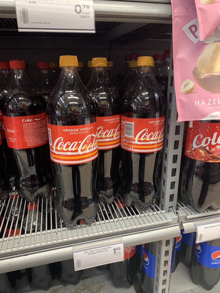 Paldies par šo fantastisko Kolu, <a href="/RimiLatvija/">Rimi</a> ! Vai ir iespēja sagaidīt Ķiršu Zero koliņu kaut kad nākotnē? 🥺