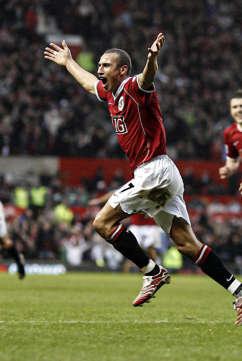 Henrik Larsson, Old Trafford, January 2007.