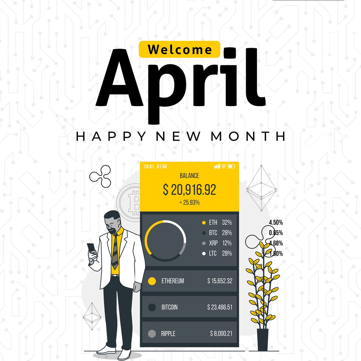 Happy New Month to all our esteemed customers. Q1 was good Q2 will be  better Trade with Skyelouxe today! #safe #fast #reliable 💯 #bitcoin #btc  #giftcards #naira #exchange #trade #p2p #peertopeer #trust #