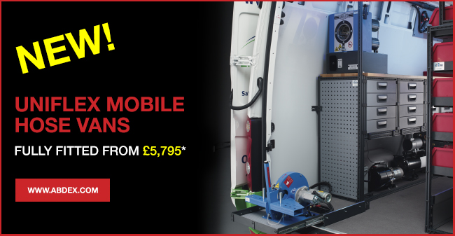 AbdexUK's tweet photo. Uniflex Mobile Hose Vans - NEW!
Fully fitted from £5,795*

For more info or to discuss your requirements please get in touch with a member of our sales team - https://t.co/EY2qGJ0i1J

#mobilevan #designyourownvan #uniflexmobilevan #mobilehosevan #uniflexmobilehosevans https://t.co/3fg5R2fJNQ
