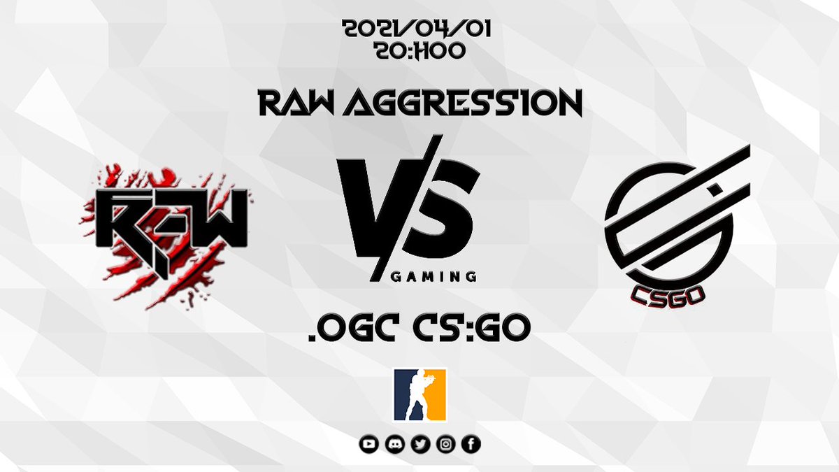 AggressionRaw's tweet photo. Our final game of the first leg of @VSGamingWorld is against @EsportOgc.

FR this time https://t.co/1Z8Yd4k4RF