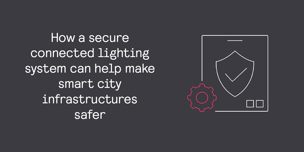 InteractIoT's tweet photo. Secure connected street lighting can make smart cities safer. Join our webinar to learn how. https://t.co/7jKHkS4PGp 

#SmartCities #IoTLighting #ConnectedLighting #Interact #IoT #Cybersecurity https://t.co/1Wy1k4gkVu