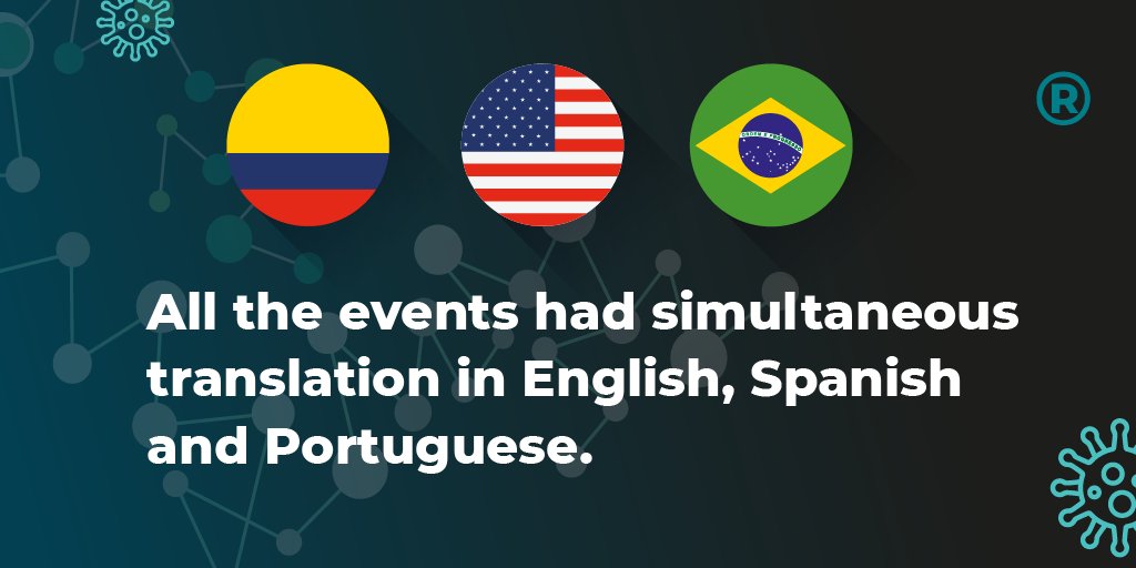 gcip_2021's tweet photo. In 2020, we hold 31 events including central conferences, panel discussions, ted talks, and strategic meetings. All the events had simultaneous translation in English, Spanish and Portuguese. #IntellectualPropertyWeek @GCIP20 👉🏾 https://t.co/vB2UqYYXQu https://t.co/xeBQVFrGeX