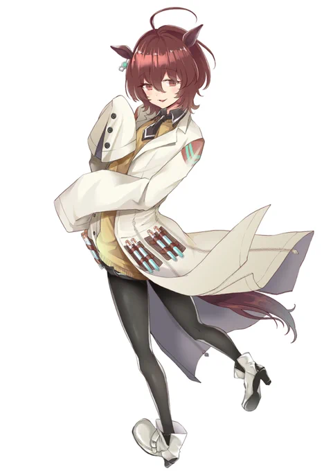 実は全身描いてタキオン…  