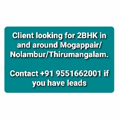 SAEpropmgmt's tweet photo. #sae #saesolutions #Chennai #mogappair #nolambur #thirumangalam #realestate #rentalproperty https://t.co/qt8gOzSat5