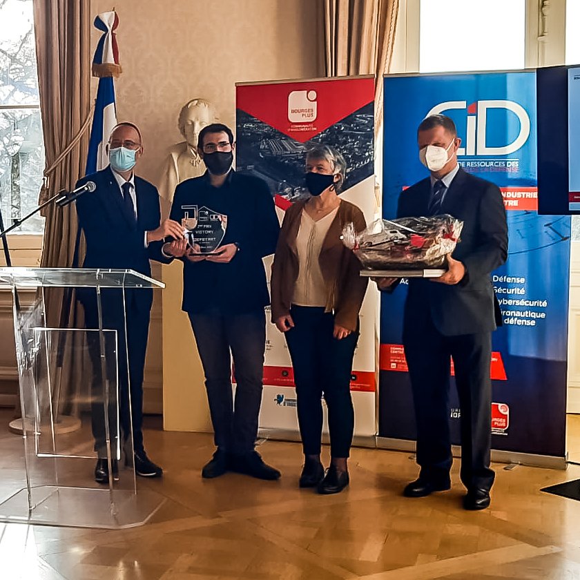 Nous sommes très honorés d’être 🏆 lauréats 🏆 du concours <a href="/Defstart/">defstart</a>. Il récompense les projets innovants dans le domaine de la sécurité avec une application duale, militaire et civile, #cybersécurite, MCO et santé aux armées.

#Cybersecurity #AdditiveManufacturing #Blockchain
