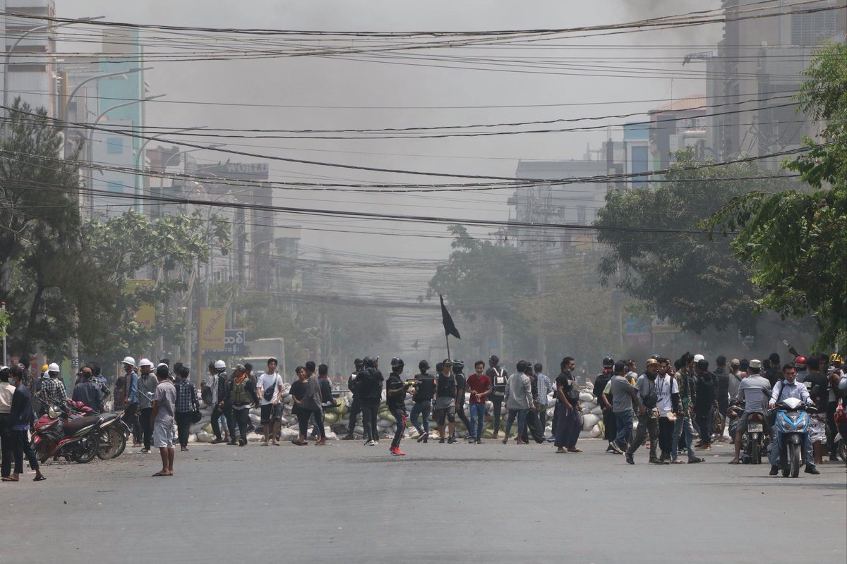 Myanmar Now tweet media