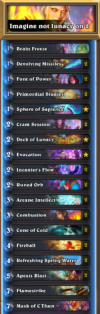 bearnugget_HS's tweet photo. Ended up finishing rank 8 this month so qualified for the next MT. I'd like to thank @reqvamhs and @languagehacker_ for converting me to the Cult of Lunacy. I may have played a few priest games too but I will not comment further on that. https://t.co/HMEI2e2jVp