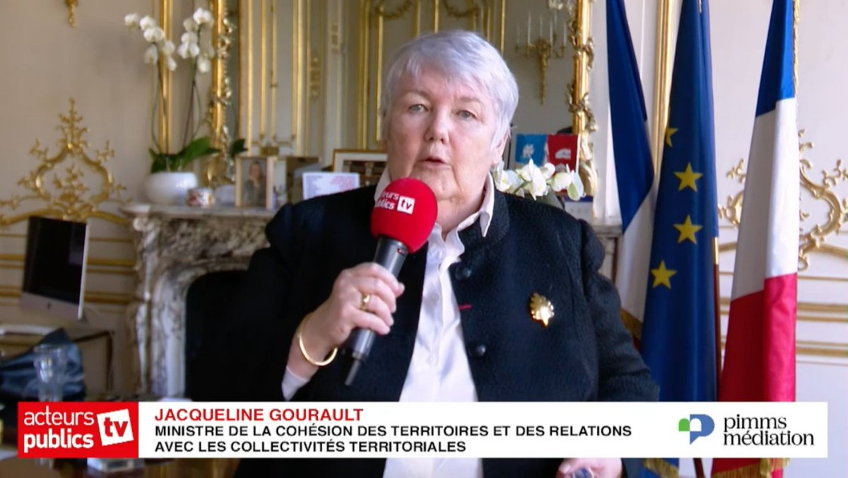 pimmsmediation's tweet photo. 💬 "Le réseau national #PimmsMédiation a toujours été un réseau important pour le @gouvernementFR. En appui des politiques publiques #FranceServices, ils apportent un service public au plus près des habitants"

Jacqueline Gourault
@j_gourault @Territoire_Gouv @ANCTerritoires https://t.co/AVJAaoVbiX