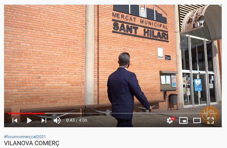 forumcomerc_cat's tweet photo. Vilanova Comerç ens explica el que han fet i el que fan per promoure i donar suport al comerç local de Vilanova del Camí.
Ho pots veure el YouTube ➡️ forumcomerçcat a la secció de PÍNDOLES PER COMPARTIR.
#FORUMCOMERCCAT2021
#comerçlocal
#comercdeproximitat https://t.co/A2euhijRRC