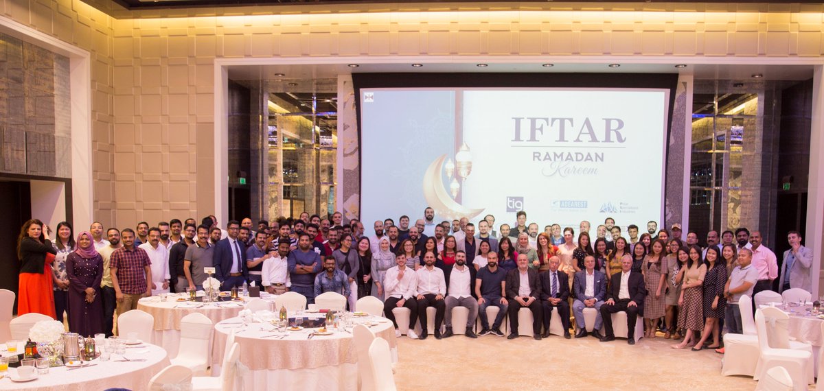ADEARESTLLC's tweet photo. With this year's Ramadan just around the corner, here is a throwback to our grand Iftar party enjoyed with all of our valued colleagues in 2019!
.
.
.
.
#ThrowbackThursday
#EmployeeEngagement
#IftarParty
#Ramadan
#TIGFamily
#ADEAREST
#ATIGHoldingCompany
#TheWorldBelowZero https://t.co/v6U13XdLgn