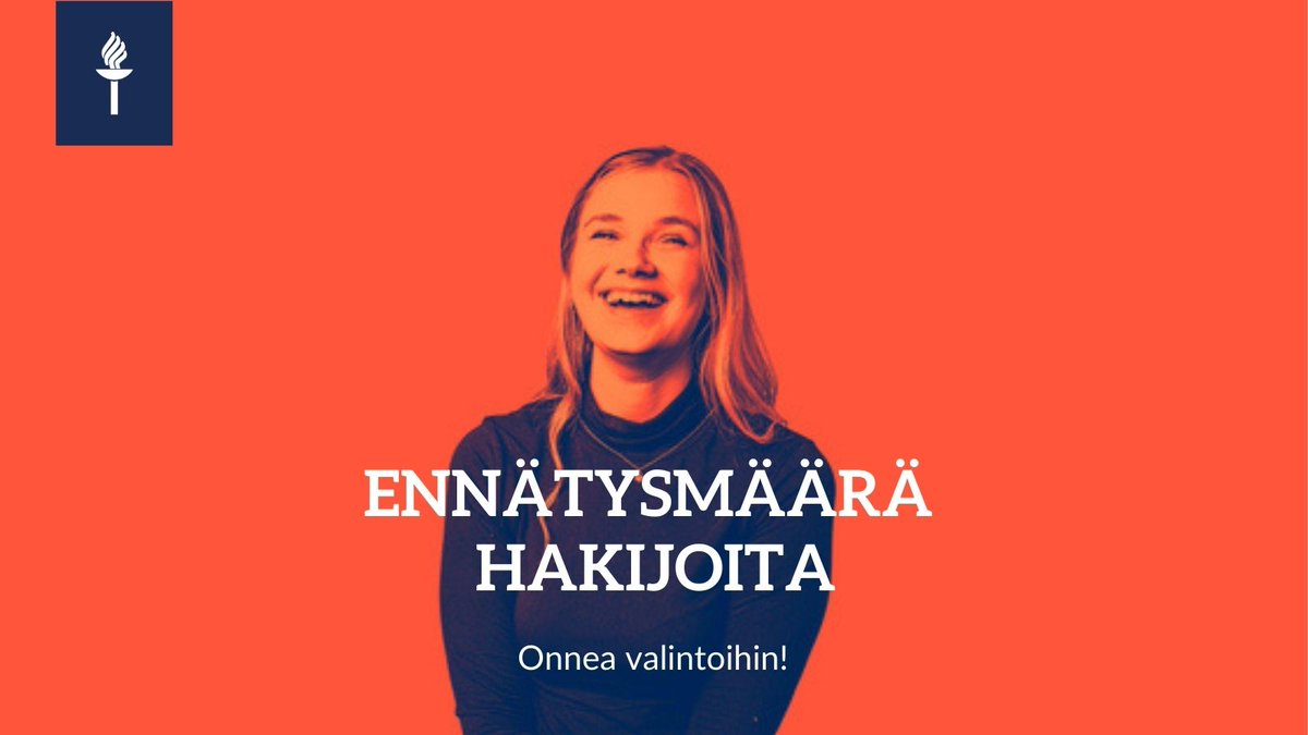 Ennätysmäärä hakijoita! Jyväskylän yliopistoon haki eilen päättyneessä korkeakoulujen yhteishaussa 19 528 hakijaa. Hakijamäärä kasvoi viime vuodesta noin 12 prosenttia. bit.ly/39xI8qM