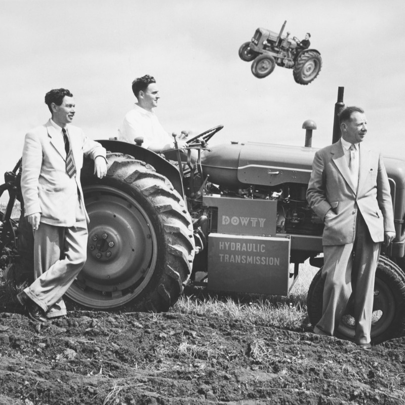 TheMERL's tweet photo. Last month, we shared with you the history of Horseman’s Word, a secret society who were believed to control horses through magic.

Hundreds of hours of research (and one very stuck boat) later, we bring you its sequel. 

Welcome to the world of the Tractor Whisperers.