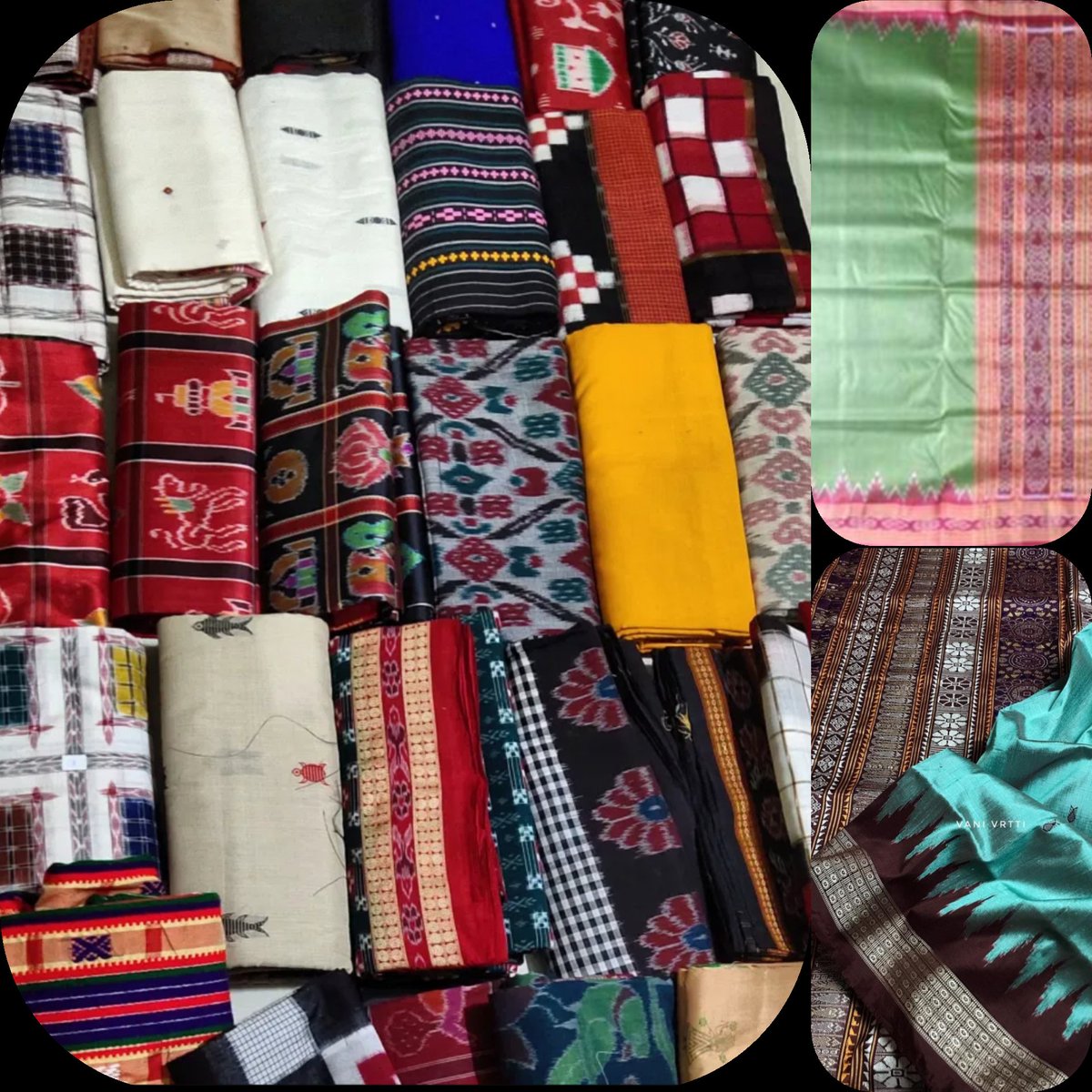 LLipsha's tweet photo. From d gruff #Kotpad #Habaspuri to d exquisite #Sambalpuri #Pasapalli #BerhampuriPata to aesthetic #GopalpurTussar #Khandua to d ravish #NuapatnaIkat #GitaGobindaPata to classy #DhalapatharParda to d graceful #Bomkai #Barpalli #Baptaa Odisha is treasury of handlooms! #UtkalDiwas https://t.co/AsY29tRd1L