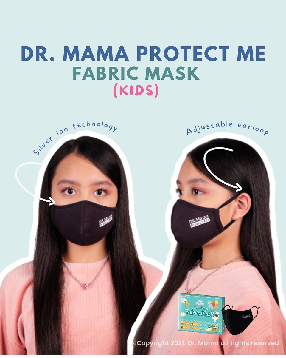 DrMamame's tweet photo. Did you know that Dr. Mama Protect Me Mask is designed to fit kid's faces from the age of 2 to 15? https://t.co/VqrH7KW53J
