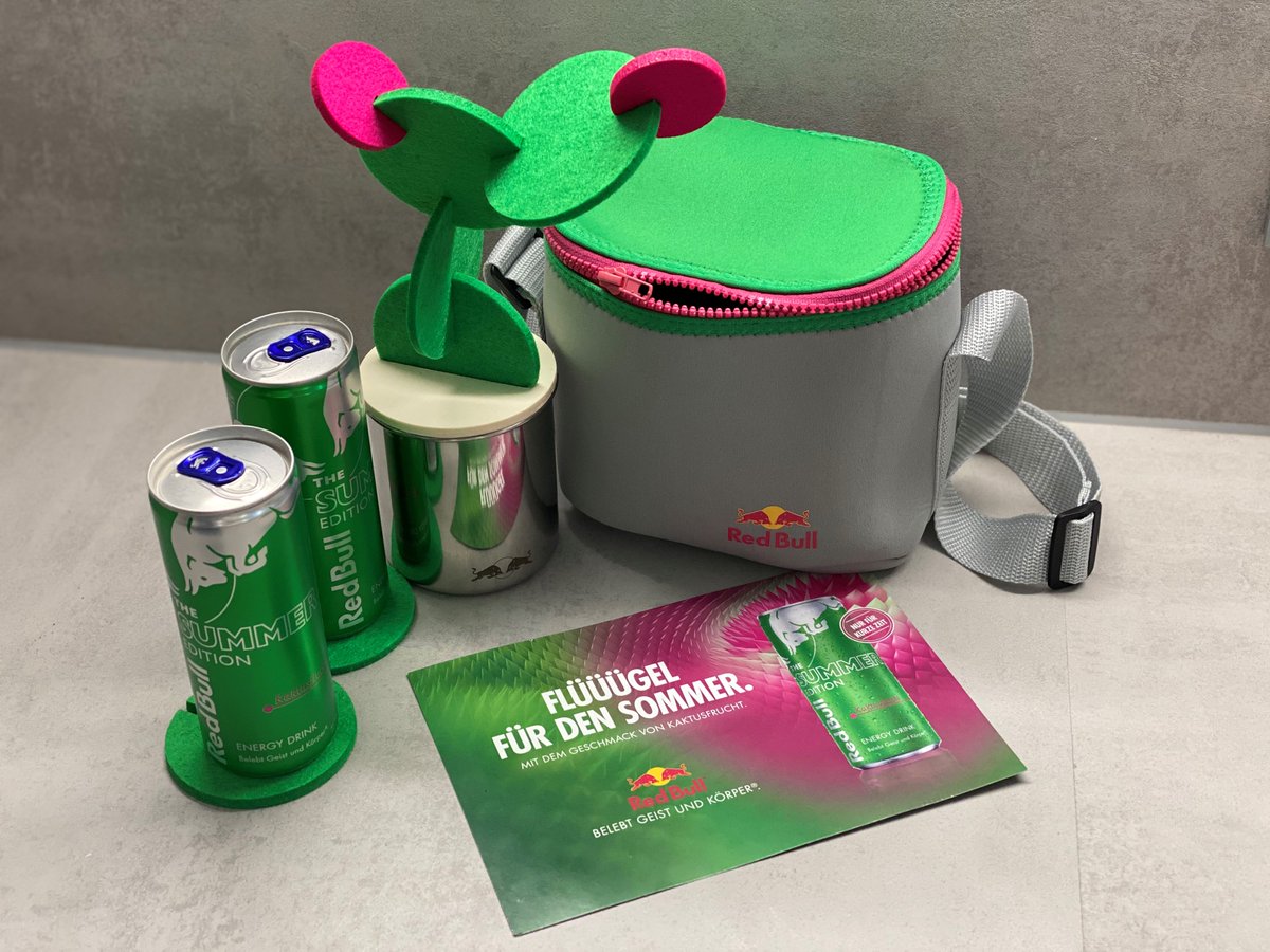 Auf Instagram habt ihr die Chance auf 1 von 50 exklusiven Summer Edition  Kaktusfrucht-Paketen. Macht einfach mit bei der Red Bull Summer Edition  Schatzsuche. Direkt zum Filter ber diesen Link: https://t.co/ogk98wleeE