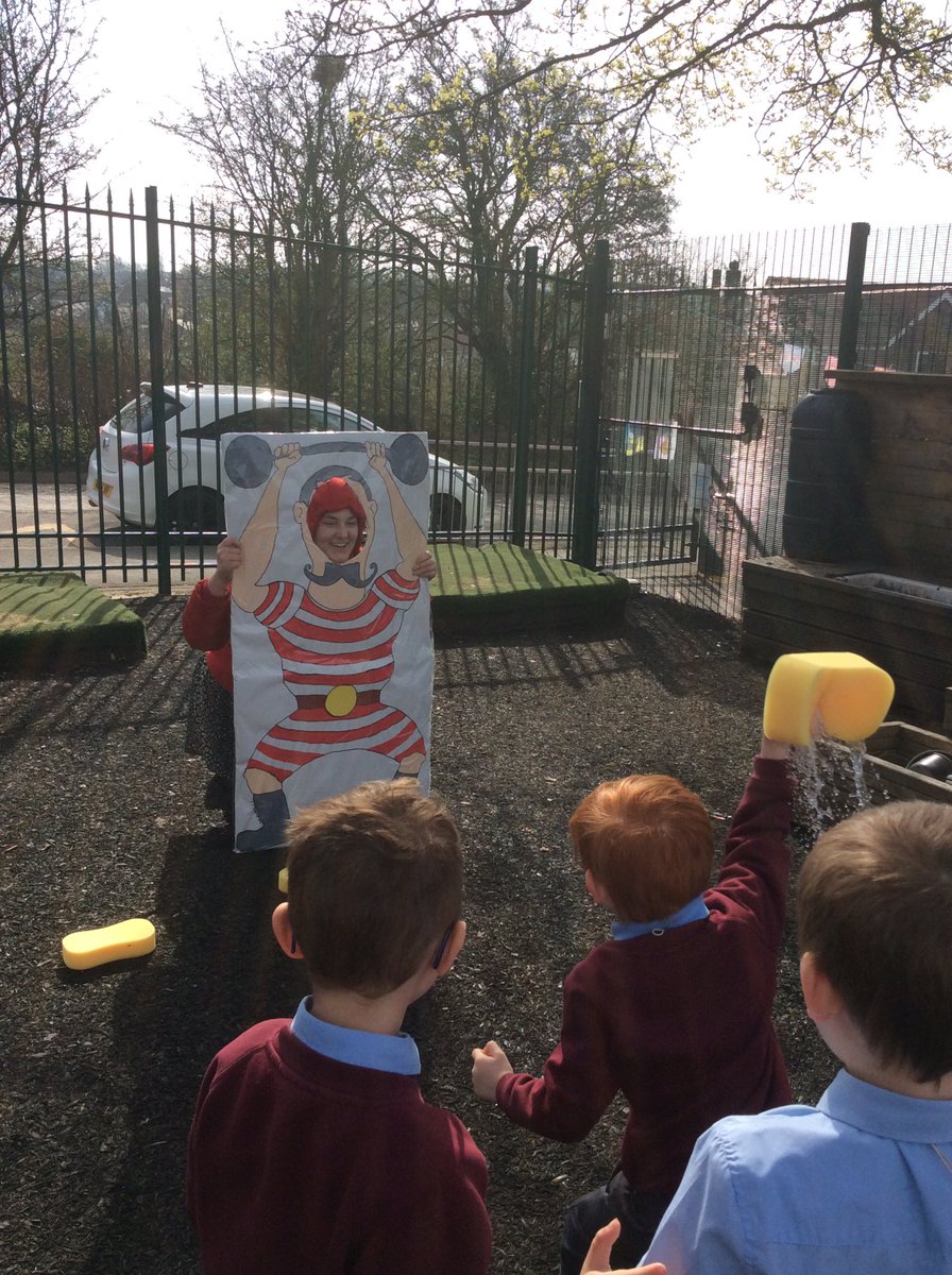 StBrendansRCPri's tweet photo. Year One loved taking part in ‘Sponge Your Teacher’ for our Lent Lockdown Fundraiser! We managed to raise lots for St Joseph’s Penny! @CaritasSalford #LockdownLent https://t.co/rpO33bZVJC
