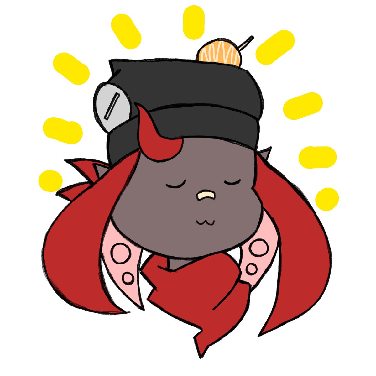 lawrenceskm's tweet photo. head empty draw @GREATBLACKOTAKU

also this was supposed to be a transparent image but Twitter isn't working well with me so I give up for now lol 
#jibART https://t.co/1XP5kCInZW