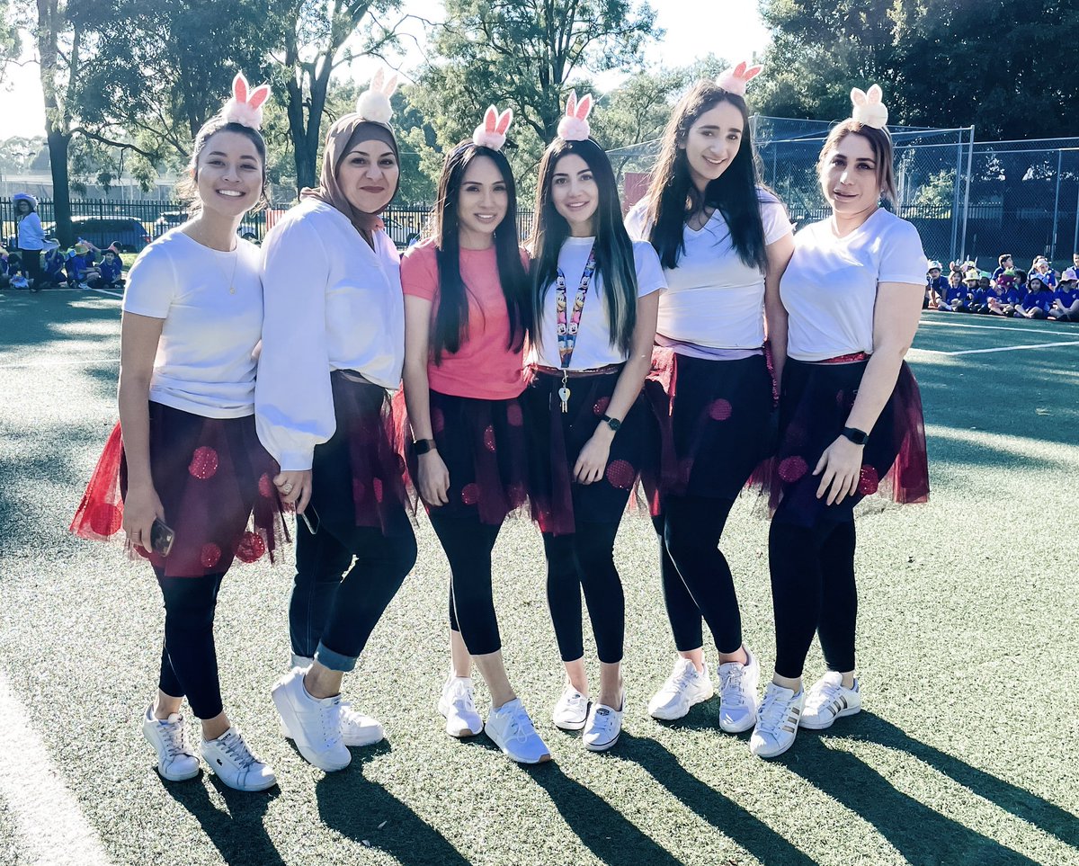 Kinder teachers hopping into the holidays like... 🐰🐰🐰 Happy holidays everyone!!! 👯‍♀️👯‍♀️👯‍♀️ Thanks for all your hard work team!!! 💯💯💯 proud! <a href="/FPS1895/">Fairfield PS</a>