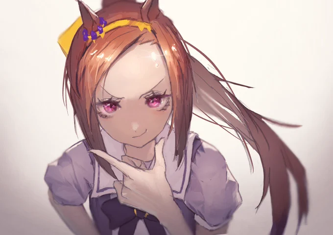 バクシンおでこ
 #ウマ娘 