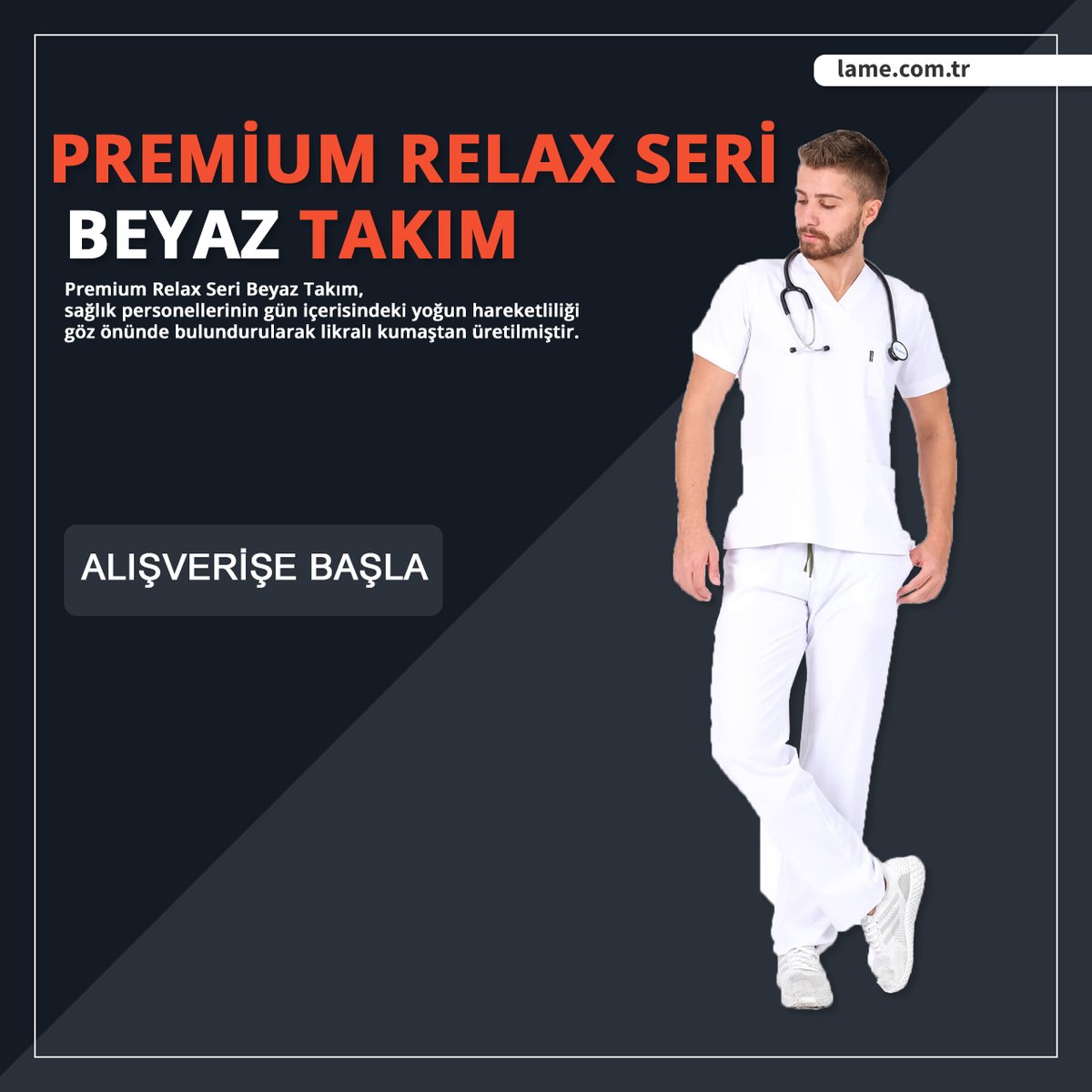 Premium Relax Seri Beyaz Takım

En iyi fiyat ve yüksek kaliteli, en tarz takımlar için;

lame.com.tr

#relax #scrubslife #scrubs #medicalwear #doctor #surgeon
#scrubslife #hemşireforması #lame #indirim #kampanya #sale #fırsat
