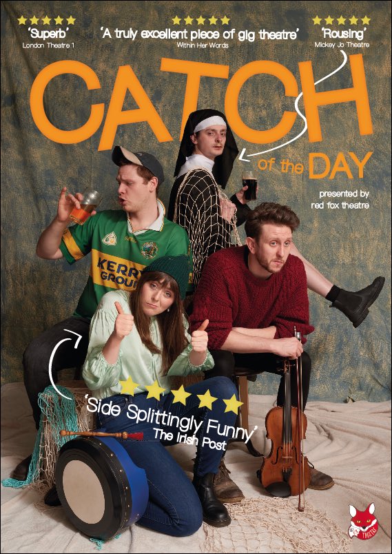 After a year of postponements, we’re finally able to say that Catch of The Day WILL tour this autumn with the support of the amazing organisation that is <a href="/housetheatre/">house southeast theatre network</a>. Chuffed.