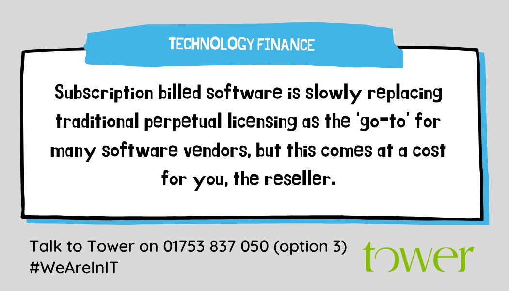 towerleasingltd's tweet image. Add some serious value to your proposition when selling software, get in touch with our technology team today. Call us on 01753 837 050 (option 3). #softwarefinance #technologyfinance