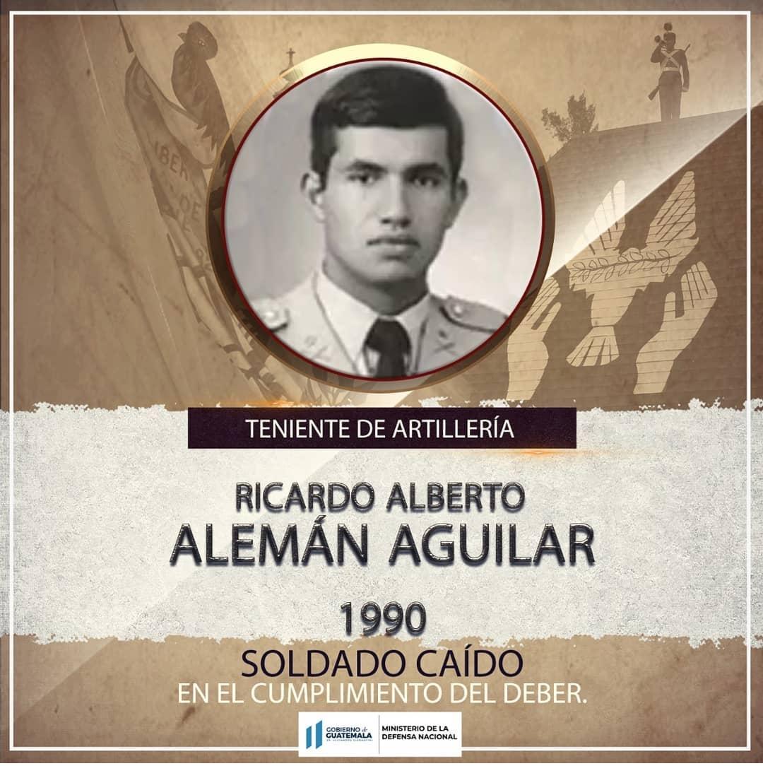 Soldado caído en el cumplimiento del deber.
