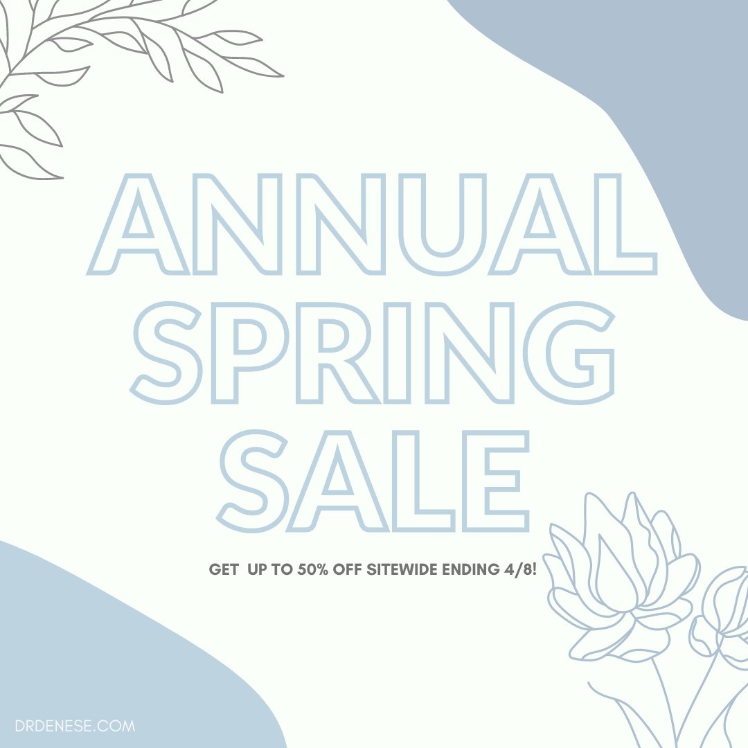 ⭐SAY HELLO TO SPRING⭐

Celebrate the new season with our annual Spring sale! Get up to 50% OFF SITEWIDE only on l8r.it/6dcF! 

Sale ends 4/8, no code needed.