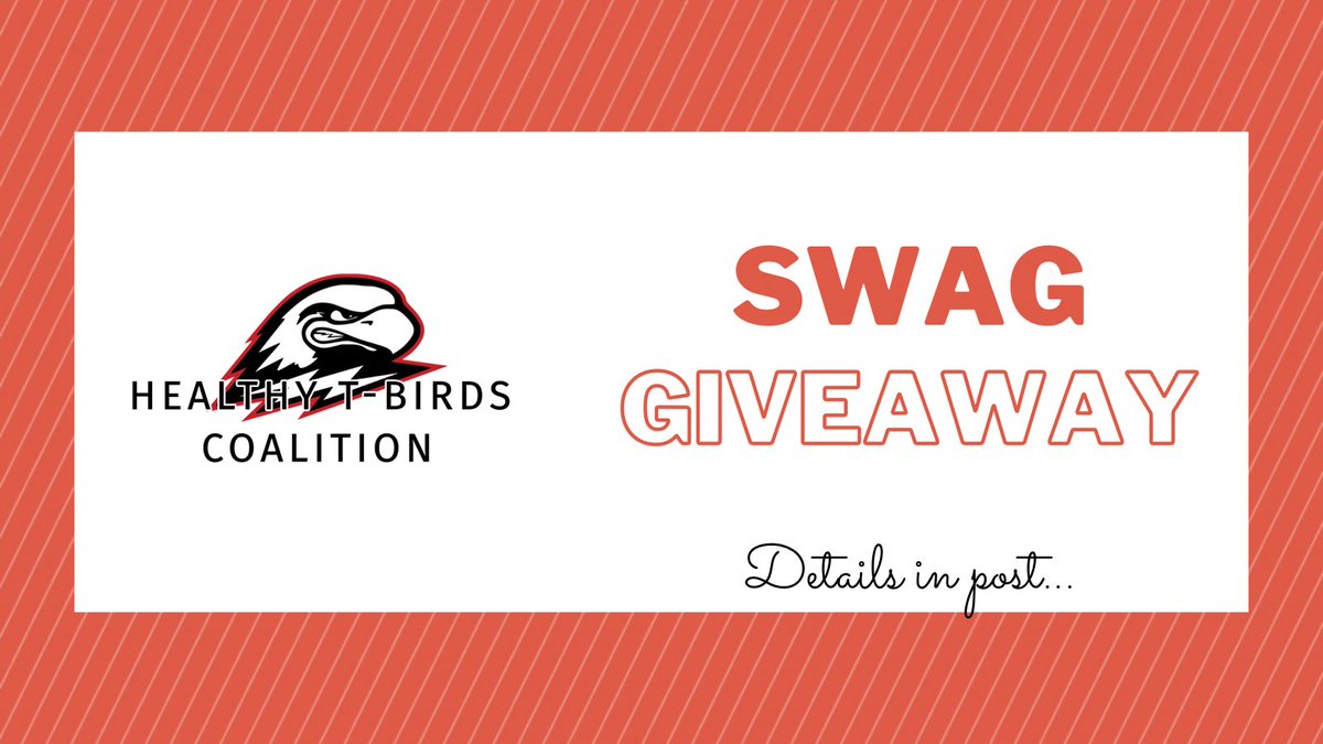 HealthyTbirdsCo's tweet photo. Come by the Health and Wellness Center in the student center to be entered to win a swag bag!
To be entered: go into the Health and Wellness Center, grab a handout, visit the self care station, and post a picture of  it. Then tag us and the Health and Wellness Center! https://t.co/zIb2fnrZR7