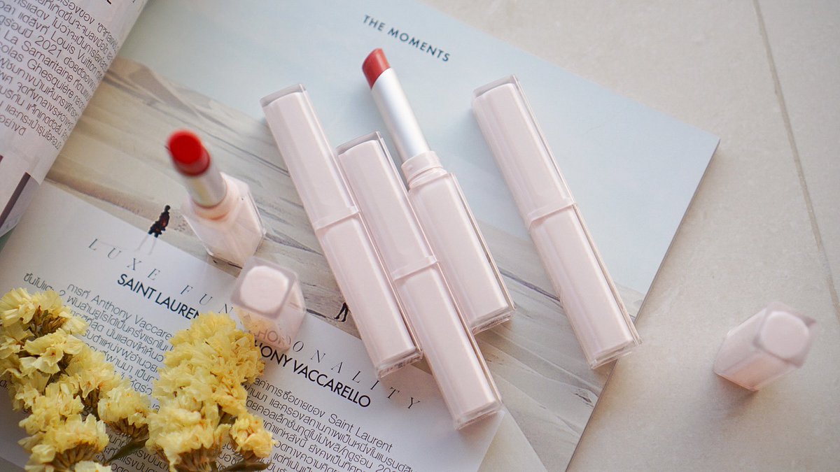 Mlie_Makeup's tweet photo. ลิป Etude โทนสีใหม่ในรุ่น Powder Veil Lips-talk เนื้อแมทแป้งๆละมุนใจเจ็บ🥺 ชอบสี #PP501 มั่กม่วงชมพูน่ารัก วางขายแล้วน้าวันนี้วันแรก https://t.co/CeRl9VXP2V