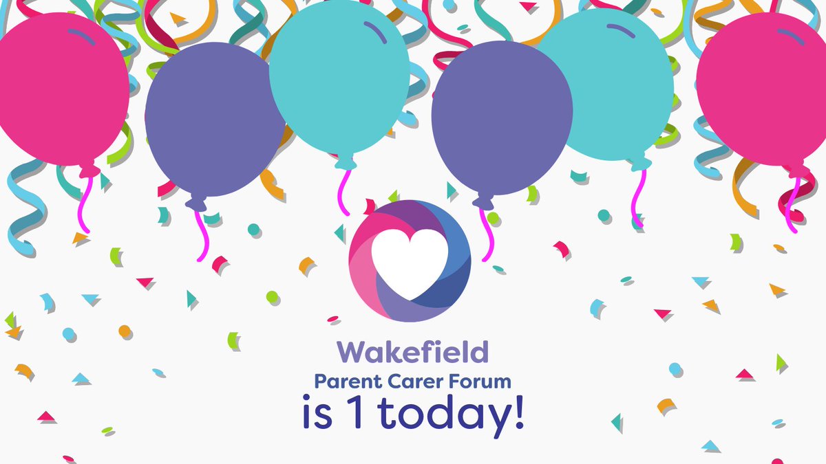 Happy Birthday to us 💜
Wakefield Parent Carer Forum is 1 year old today! Thank you to each and every one of you that has joined the forum over the past year &amp; for helping us to make it amazing.