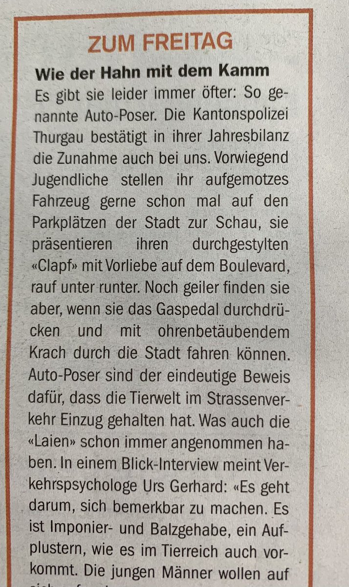 Chruezlinge's tweet photo. #Autoposer und das Imponier- und Balzgehabe von aufgeplusterten jungen Männern. @polizeiCH Danke für den Bericht #KurtPeter. #Saudumm #Laerm https://t.co/FJY4ryYagx