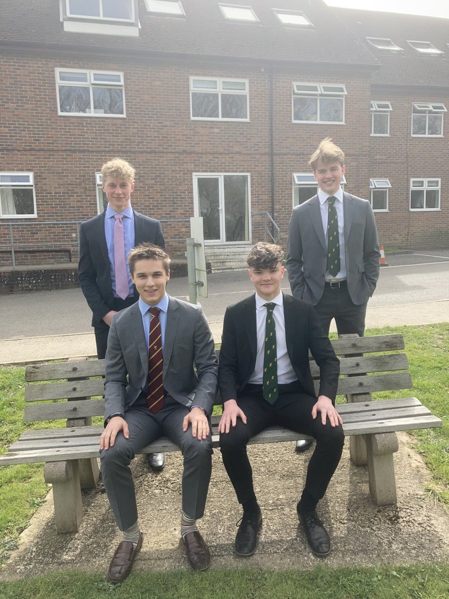 👏 Taken far too long but finally ready to announce Rhodes Heads and Deputies for 2020/21. Congratulations to Joint Deputies Josh and Will, and Joint Heads of House Ollie and Tom. Well done boys - richly deserved. Plenty to do next term! 👏
