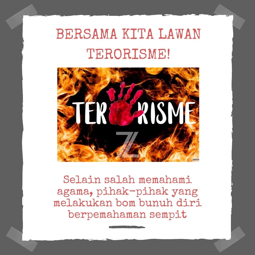 Bersama kita lawan terorisme