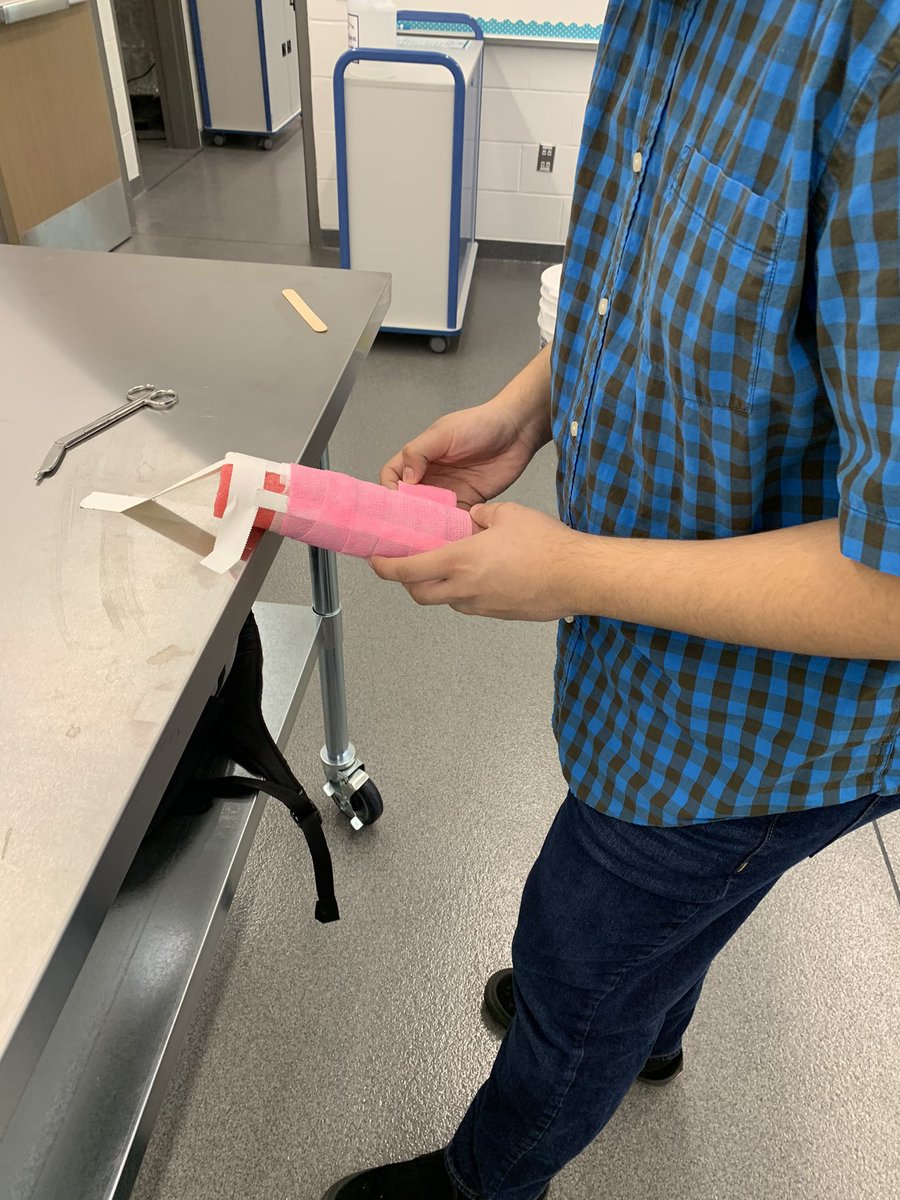 AliefVetScience's tweet photo. The rest of the Practicum classes and their bandaging skills at work yesterday...even virtually. https://t.co/yLitUZpl7C