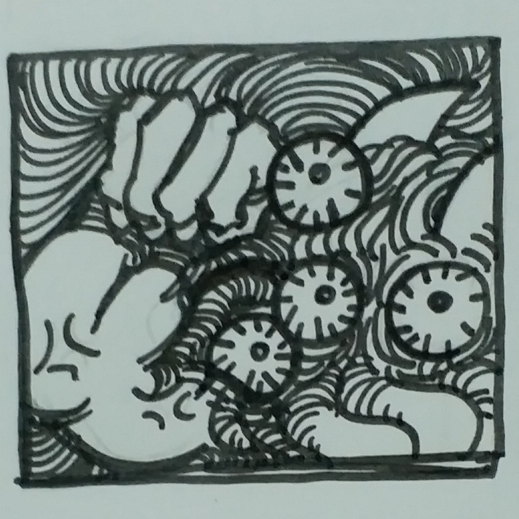 AbysmAmeru's tweet photo. Joke:Punch

#doodles #scrap #squence #fourpage #darkart #dark #creepy #cthulhu #shubeniss #shubniggurath #shubniggurathgroup #originalcharacter #abstractart #blackandwhite #psychohorror #art #クトゥルフ神話 #ホラー #くリピ #4コマ漫画 #joke #nyarlathotep https://t.co/oKn1Pwauq2