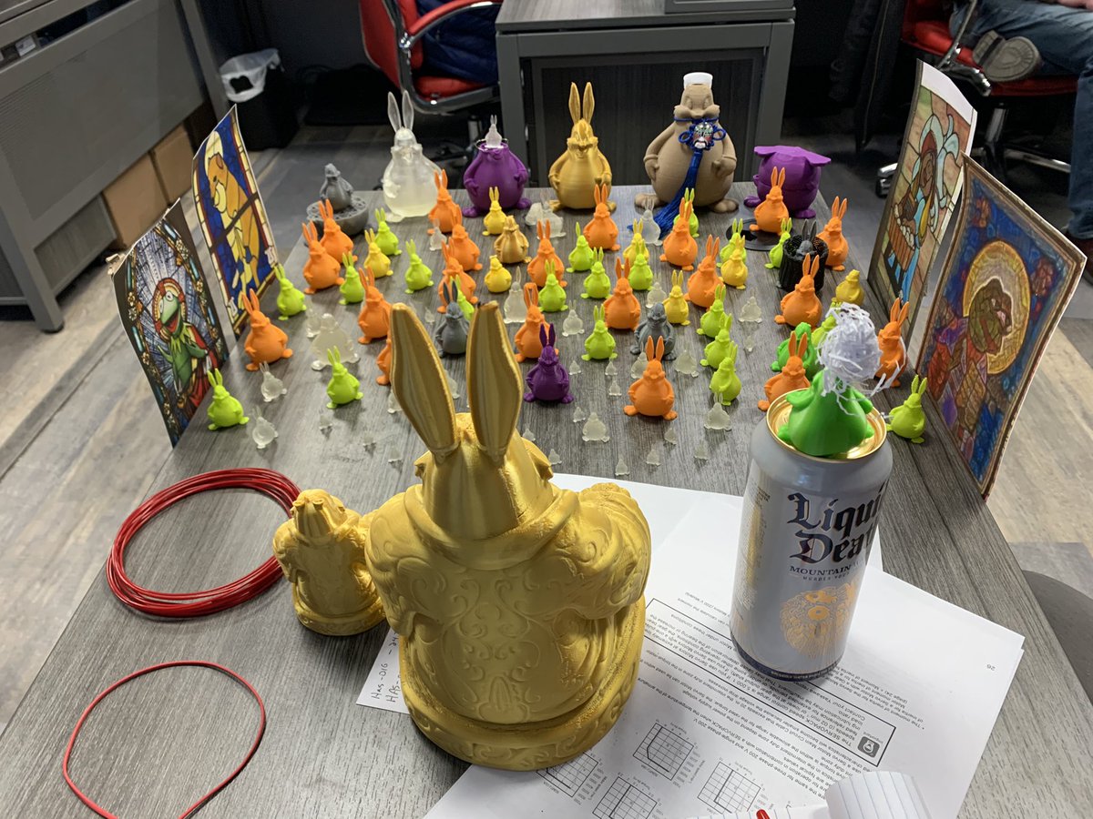 WarsenFF's tweet photo. I typically try to keep my personal life off of Twitter, but this is important to me. I have recently converted to join the Church of the Chungus. It has changed my life. 🙏🏻 🐰 

Happy April Fool’s Day! https://t.co/zBr0KGzA5t
