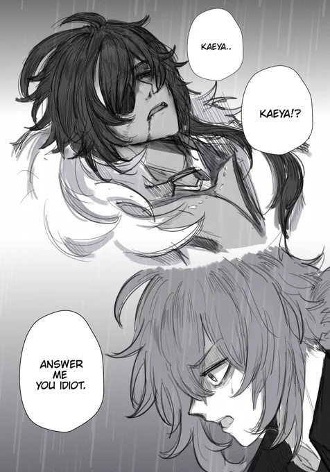⚠️ blood warning 

here's k4eluc fluff stuff that I told >w<?please enjoy

ps. Im apologize for broke their characters, I really felt like that?
pss. do not trust anyone today until the last moment. 1.4.21
#Kaeluc #luckae
#ガイディル #ディルガイ 