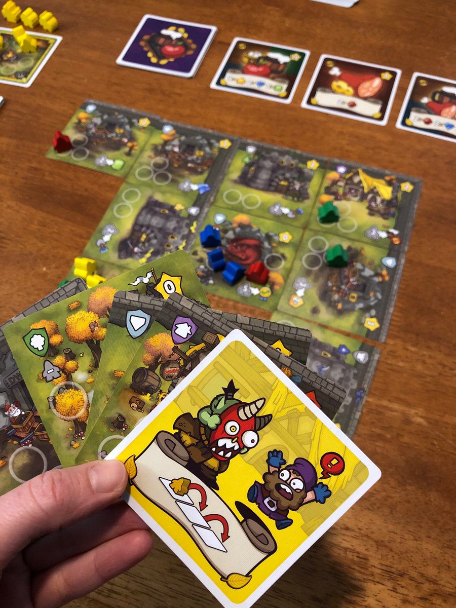 Vesuvius_Media's tweet photo. Watch out for pranks today (and Ogres lurking around every corner!!!) 😁 It's #AprilFoolsDay! 
#Dwar7sFall #boardgames https://t.co/cIqDOX2ciV