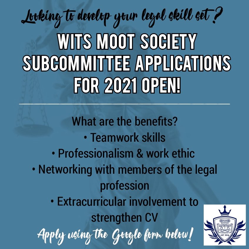 📢 Subcommittee Applications are now open for 2021! 📢 
To apply please fill in this Google form: forms.gle/JExd61pju6AKtX…