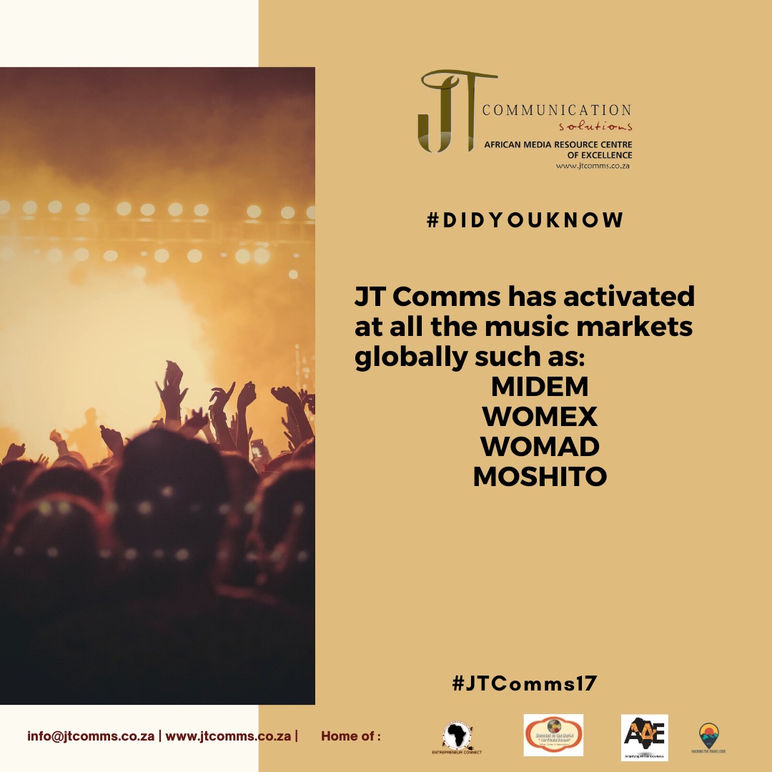 vanessaperumal's tweet photo. Thinking of #JTComms17 and looking back on our journey. We have worked on important music markets globally in our time and created value across oceans in this ecosystem @jtcomms @isabelrudo @Taynita101 #Womax #Womad #Midem #Moshito #46664 #SouthBySouth #FestivaloftheDesert https://t.co/xOjwSwq35D